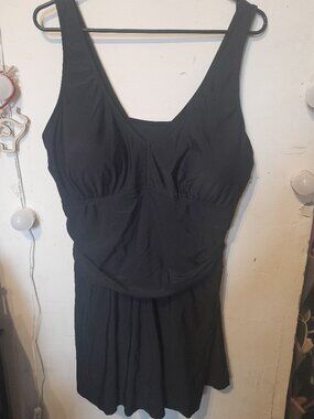 Black Swim Dress Size 3XL